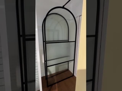 5 mm 6 mm dikte Modern glazen douche behuizing 2 jaar garantie