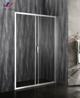 5/6mm Schuifglas Douche deuren 120*190cm Grootte Gehard glas Aluminium frame