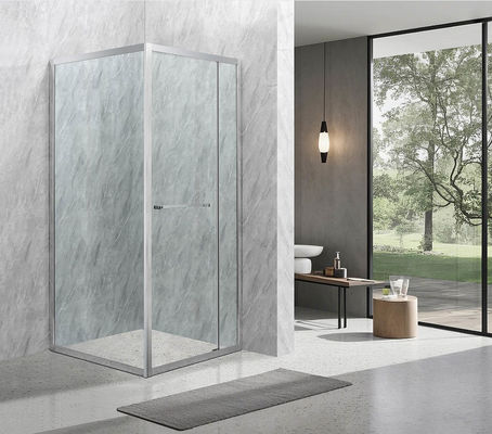 900x900 Douche Ruimte 6/8mm Tempered Glass And Alum Frame Met Chromed For Stylish